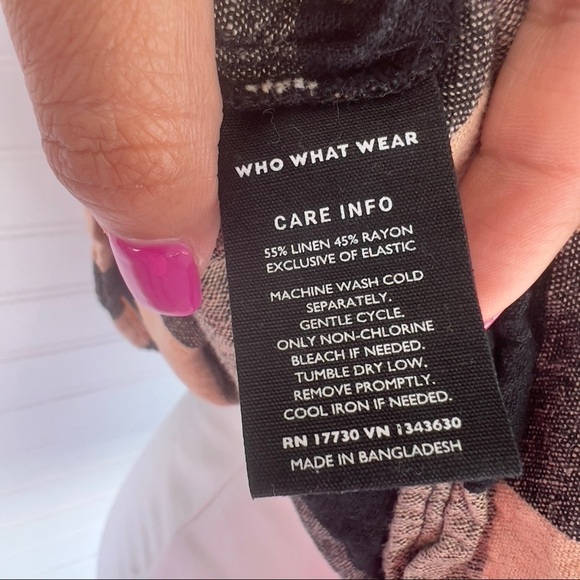 Who What Wear Ruffled smock Tank Top Size Large - Picture 7 of 9